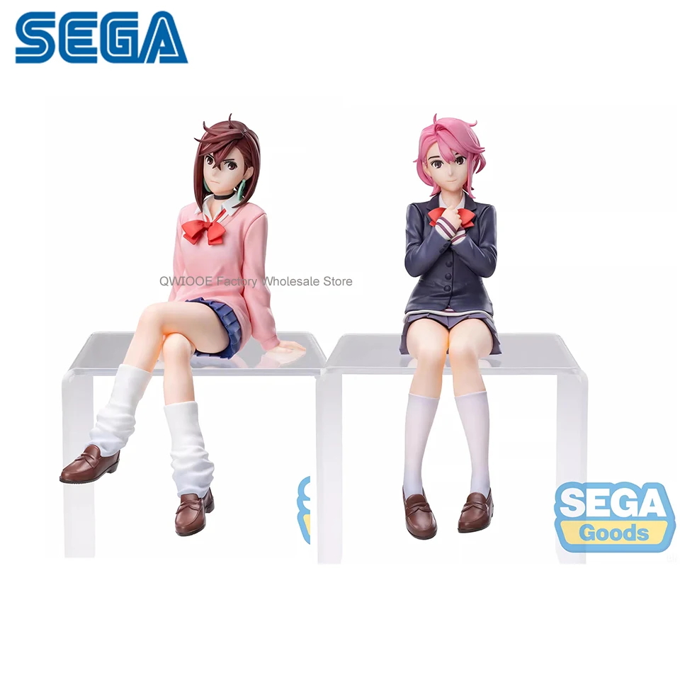 Original Genuine SEGA Dandadan 14cm Ayase Momo Shiratori Aira Action Figure PVC Model Collector Toys Figurine Wholesale QWIOOE