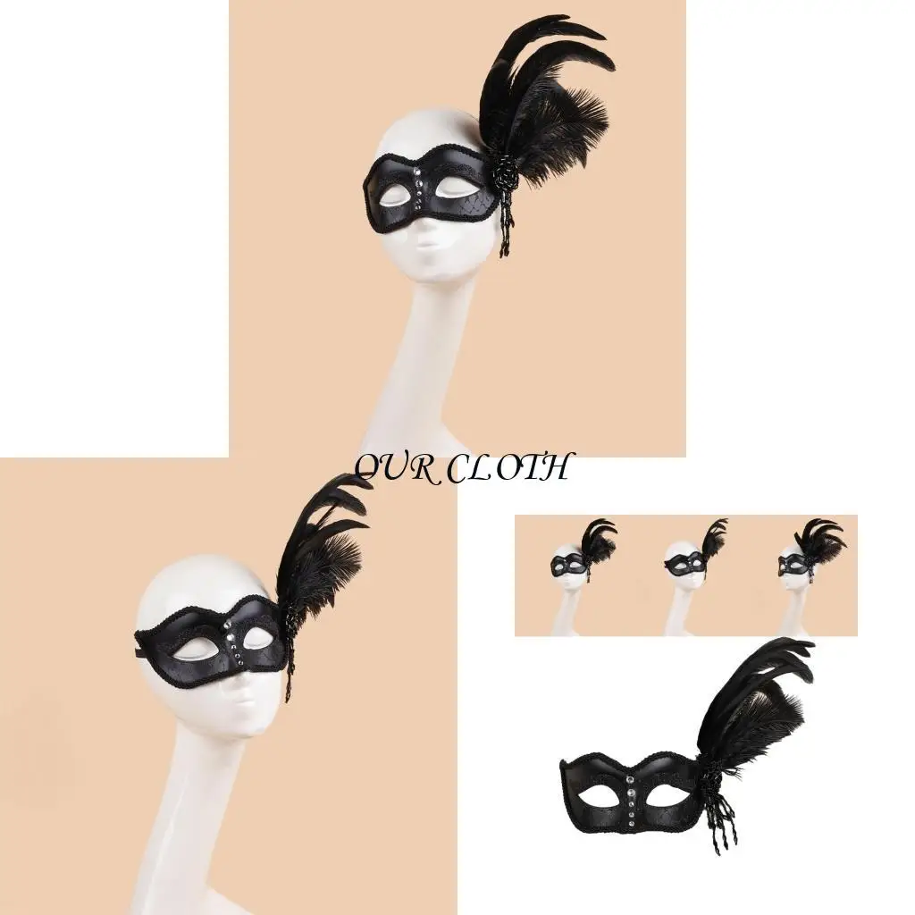 

Маска маскарадов, перо венецианцы маски костюмы на Хэллоуин