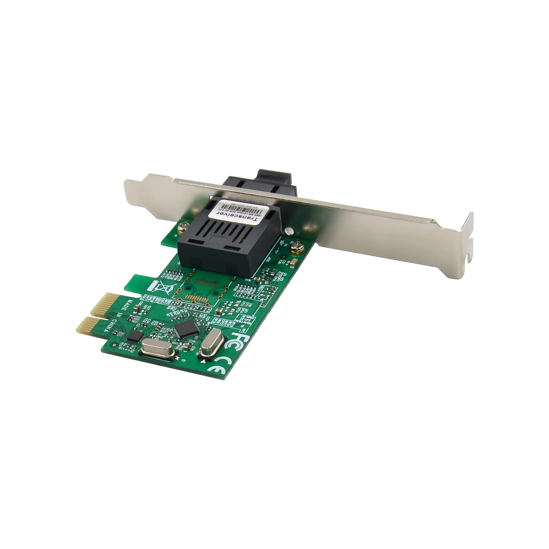 SUNWEIT ST7317  PCIe X1 RTL8106E Single-100M SC Fiber Ethernet NIC