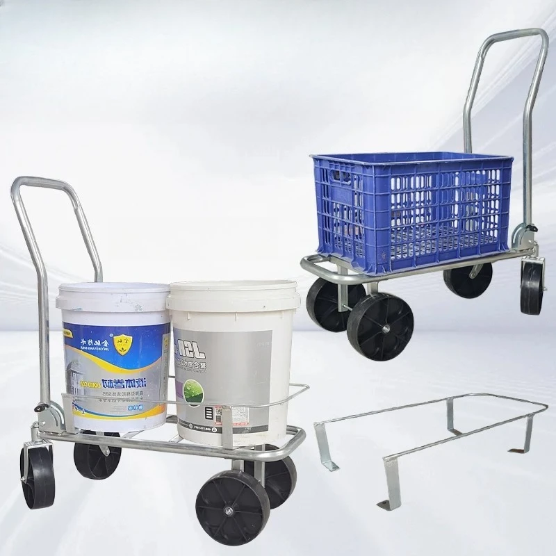 Picking multi-purpose greenhouse fruits and vegetables mobile transporter portable push-pull tool cart