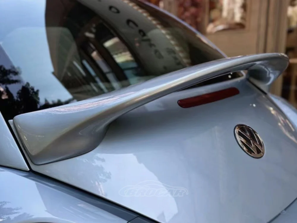Für 1998–2010 VW Volkswagen Beetle GEN 2 Spoiler, hochwertiges FRP-Material, glänzend schwarz, Heckspoiler, Kofferraum, Kofferraum, Flügelspoiler