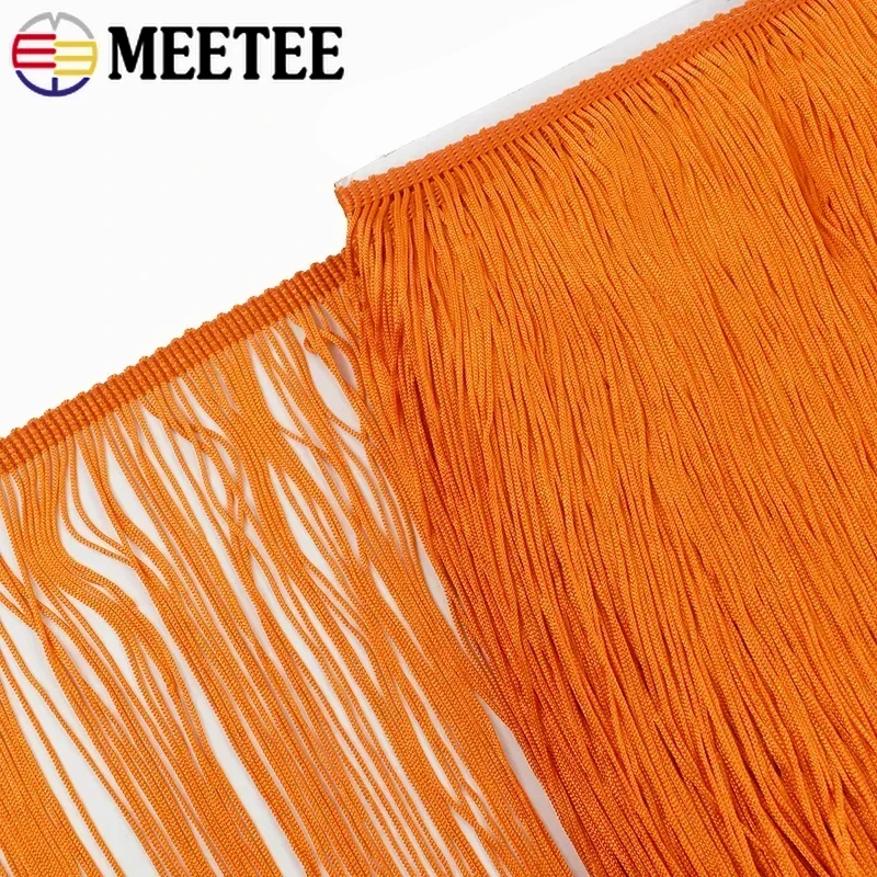 50cm Long Tassel Fringe for Sewing Stage Latin Dresses Lace Trims Clothes Decoration Trimming Curtain Ribbon DIY Accessories