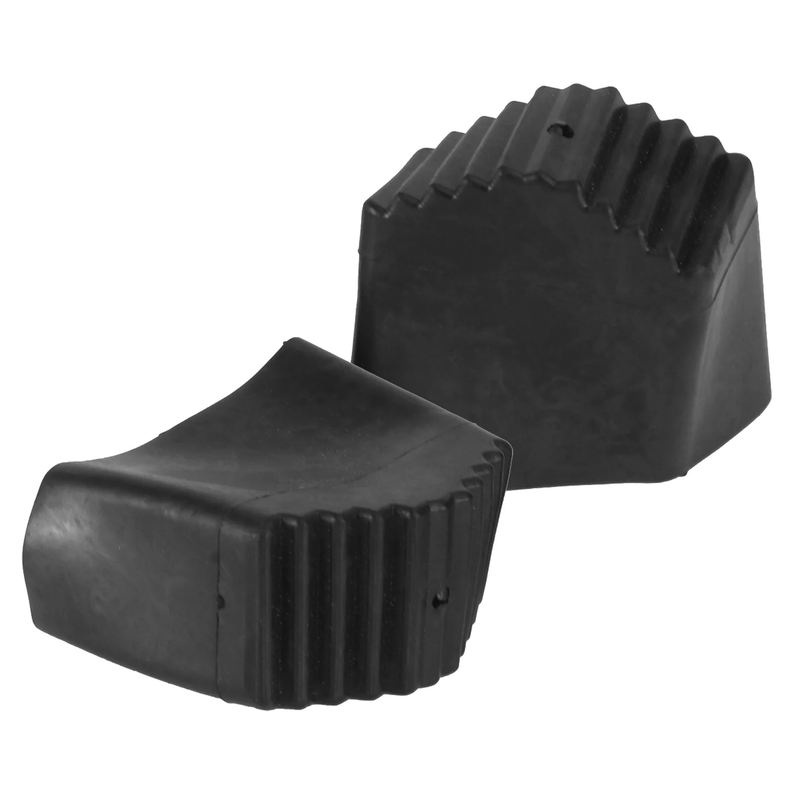 

2Pcs Ladder Foot Covers Anti-Skid Pads Rubber Material Durable Non-Slip Protective Accessories Safe for Hardwood Carpets