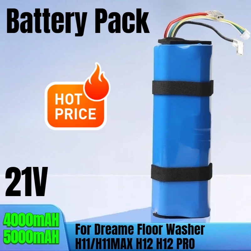 

4000/5000mAH for Dreame Floor Washer H11/H11MAX H12 H12 PRO Battery Pack