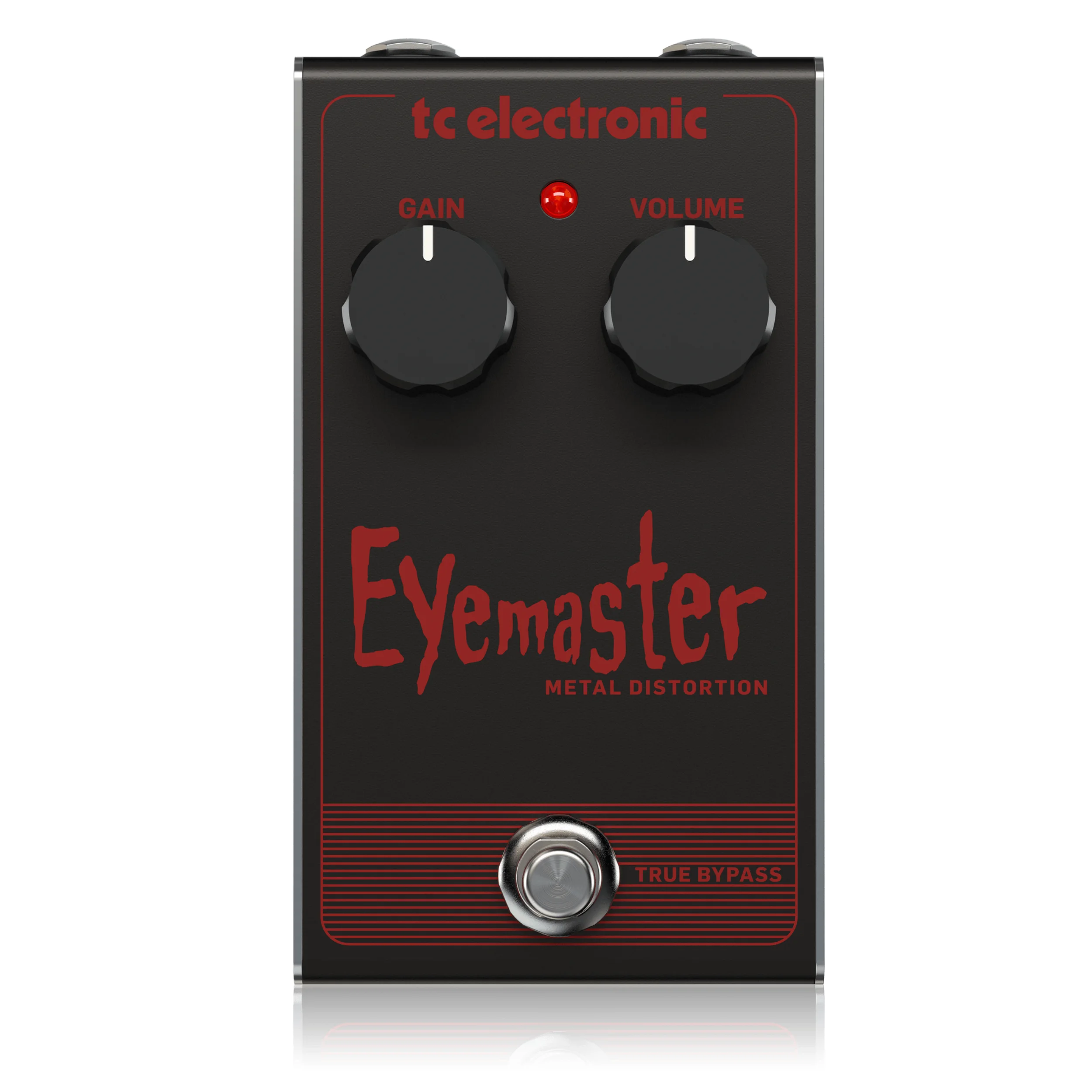Electronic Eyemaster Metal Distortion Skull-pounding Metal Distortion Pedal With 2-knob Interface For Insane Gain