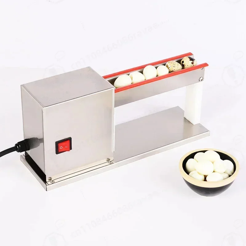 110v 220V 110rpm Automatic Quail Egg Peeling Machine Electric Commercial Egg Peeler Bird Egg Peeling Device