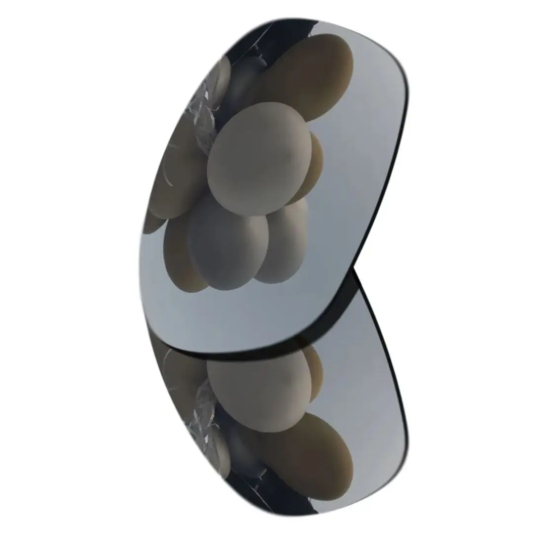 Silver Mirrored Pol…