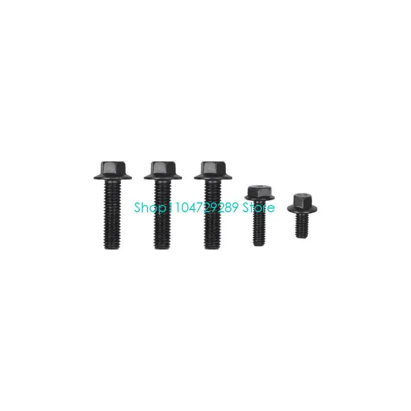 D8KE Turbocharger Mount and Seal Hardware 904-234 3C3Z-9T514-AD Replacement, Installation Gasket Set with Bolts Sleeves and