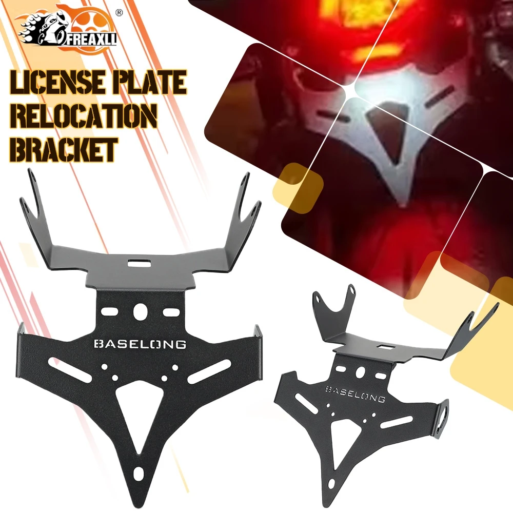 

FOR HONDA CB650R CBR650R CB CBR 650R CB650 CBR650 R 2019-2026 Motorcycles License Number Plate Holder Frame Bracket 2024 2025