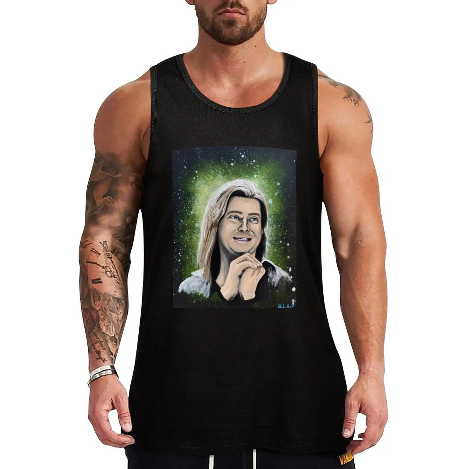 

ITYSL Tim Heidecker Tank Top summer clothes summer clothes for men fitness clothing for men