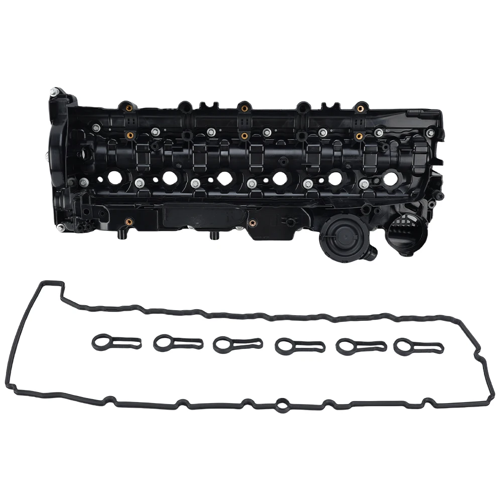 Car Valve Cover Cylinder Head Cover for BMW N57  3' 4' 5' 7' F01 F02 X3 X4 X5 X6 3.0 2006 -2018 Engine accessories 11128515745