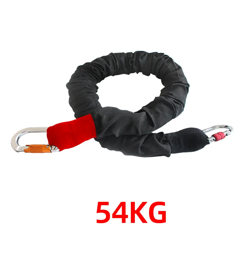 80KGs Yoga Bungee Dance Rope 110cm Fitness Bungee Dance Yoga Resistance Exercise Latex Tube Equipment Pull Rope Training Bands