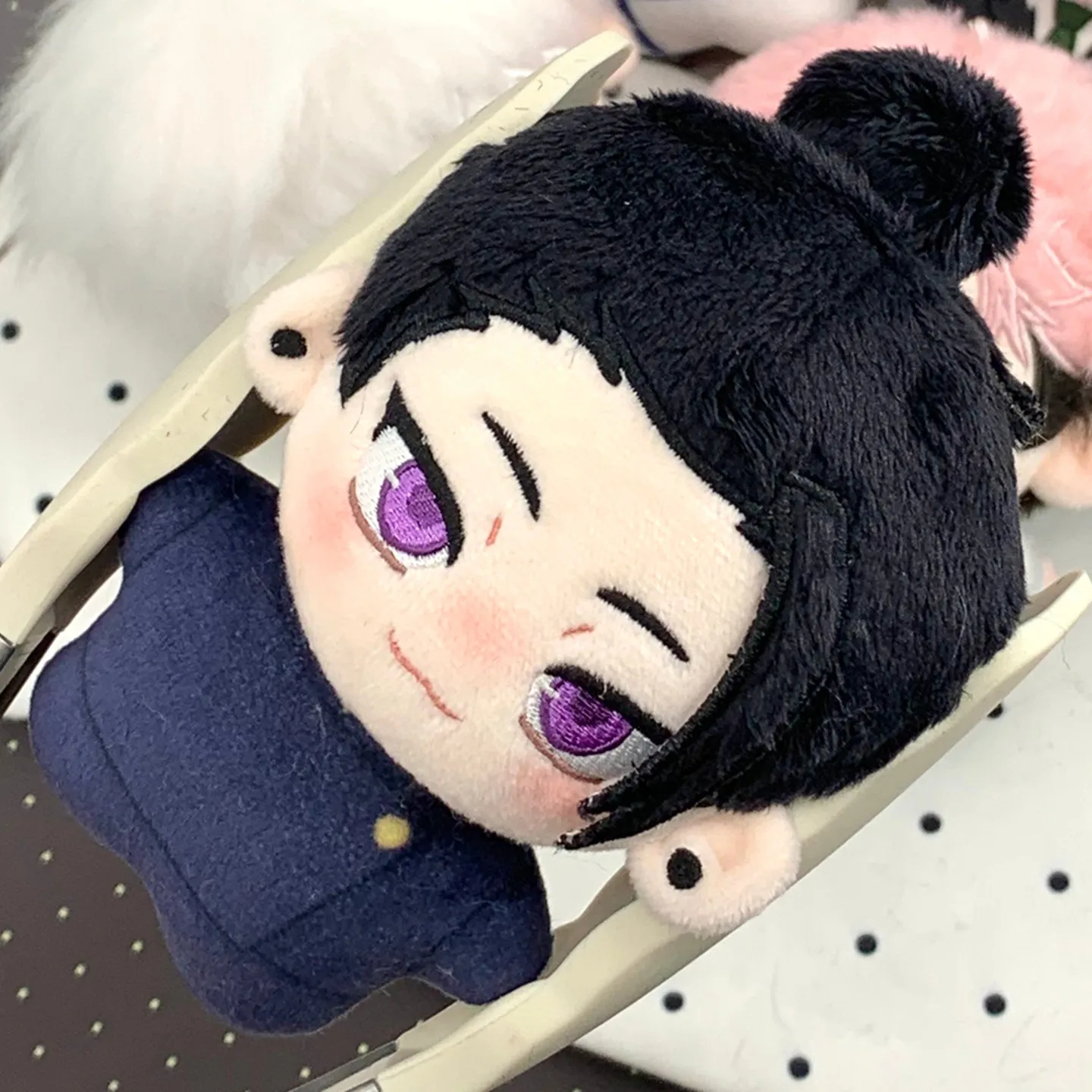 10cm Jjk Higuruma Hiromi Plush Doll Jujutsu Kaisen Merchandise Cosplay Geto Suguru Plush Toy Cotton Itadori Yuji Stuffed Doll image 3