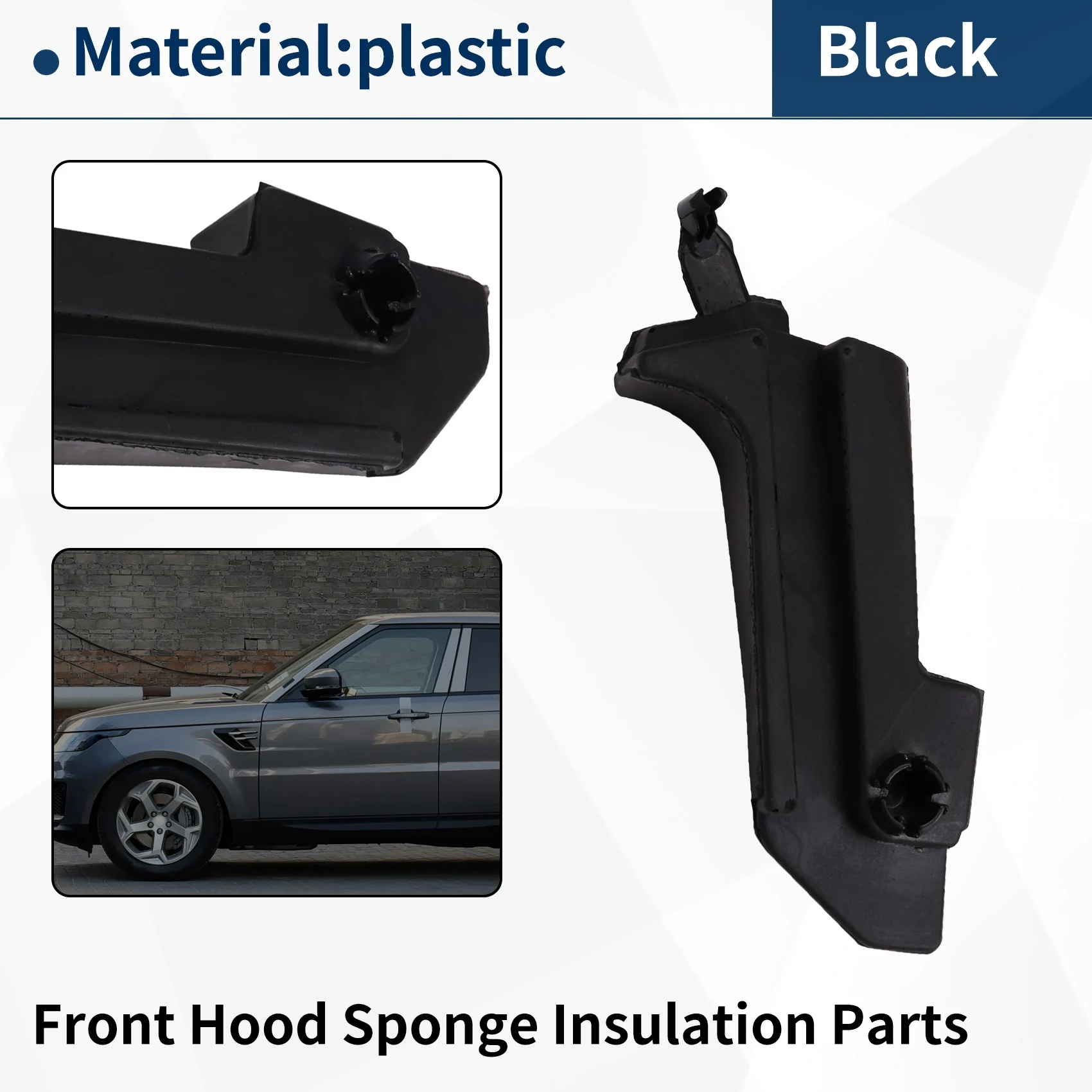 【Price Drop !!】 Hood Cushioning Insulation Parts For Range Rover Sport 2013-2022-New Front Hood Sponge Pad Buffer Block LR116024