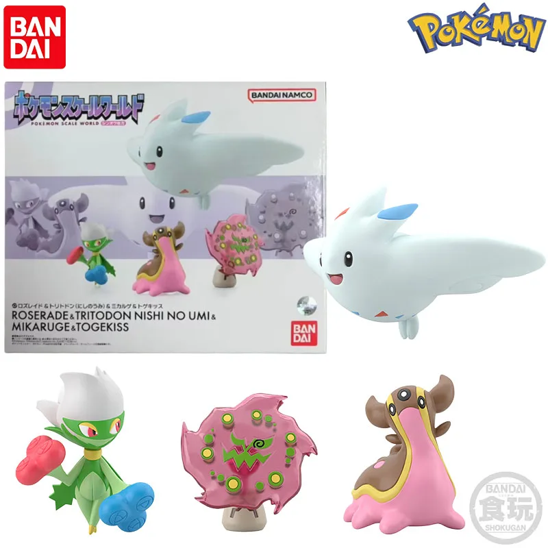 bandai-–-figurines-shokugan-pokemon-roserade-gastrodon-togekiss-spiritomb-collection-de-cadeaux-de-personnages-d'anime-jouets-d'action-modele-en-stock