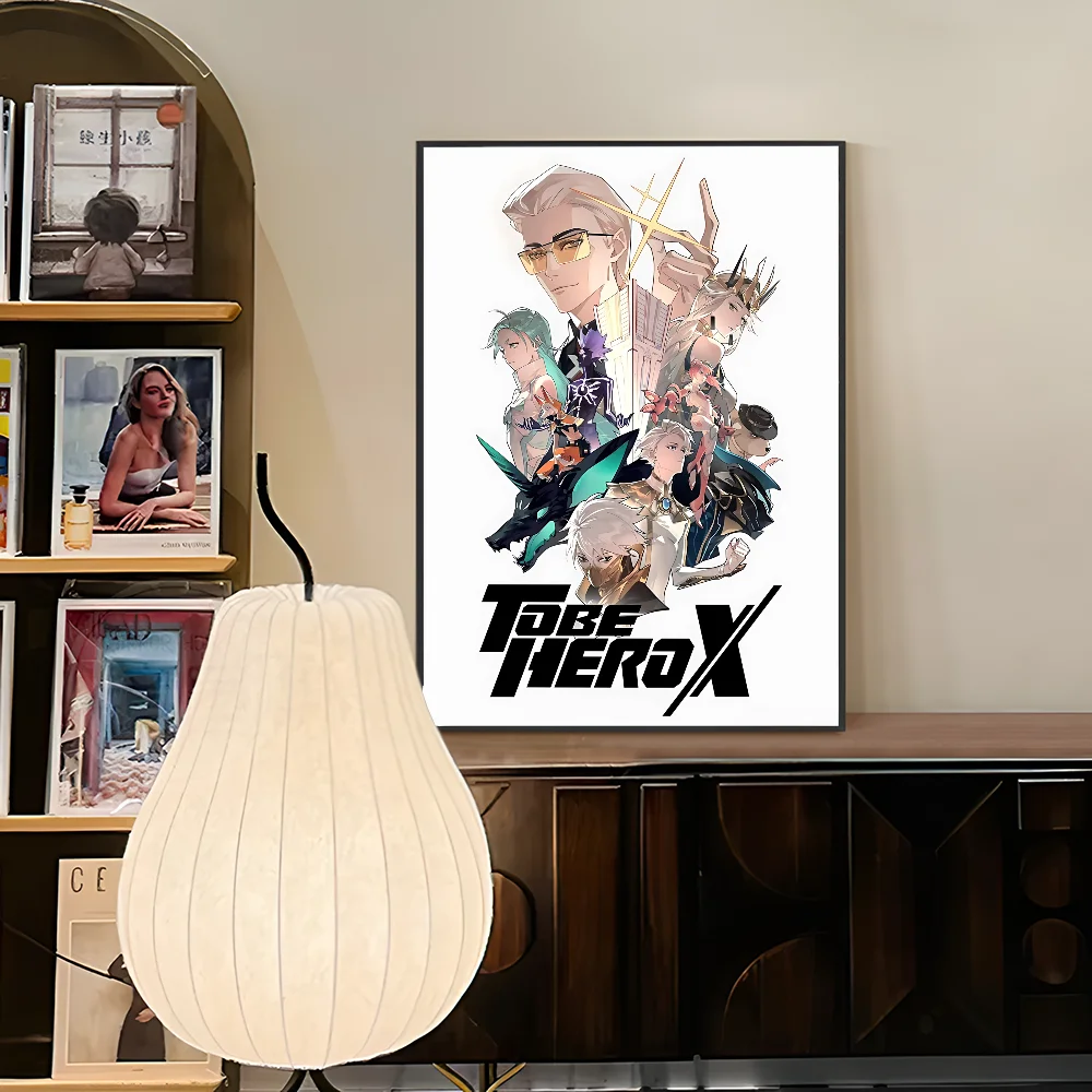 شعبية أنيمي T-TO BE HERO X أنيمي الملصقات لزجة HD جودة جدار الفن الرجعية الملصقات للمنزل جدار ديكور #2
