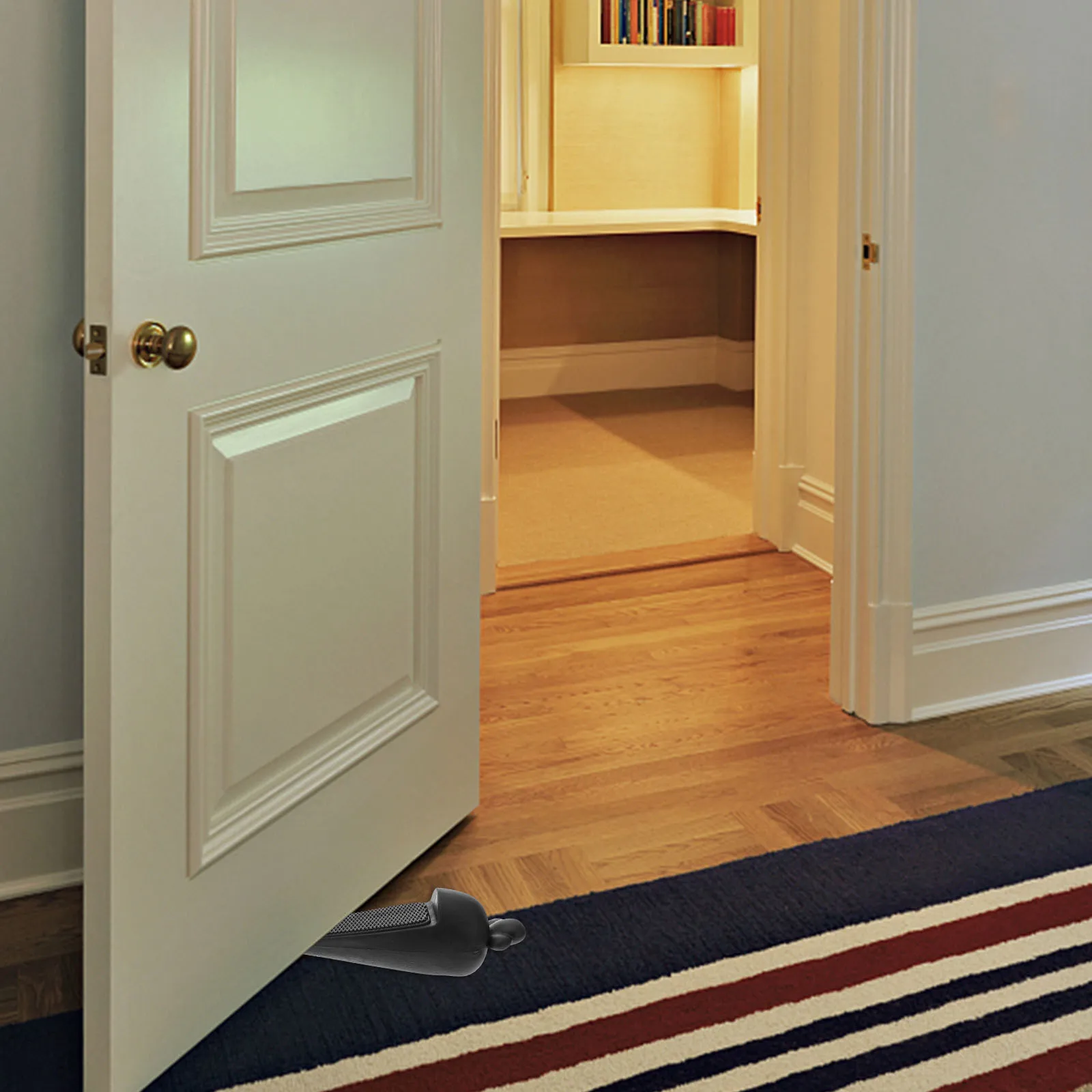 

Silicone Door Wedge Stoppers Fish Shape Hollow Out Design No Scratch Floors Carpets Concrete Tiles Door Wedge Stoppers