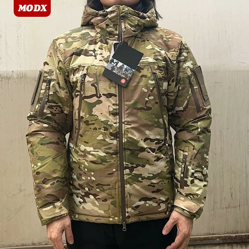 Tactical MIG3.0 Extreme Cold Cotton Jacket Outdoor Thickened Warmth Waterproof Windproof Coat Mens Training Charge Jacket