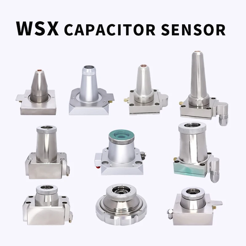 Raymach WSX Laser Head Capacitive Transducer NC30 Nozzle Connector Parts WSX NC63 Capacitor Sensor Laser Head TRA Focus Original