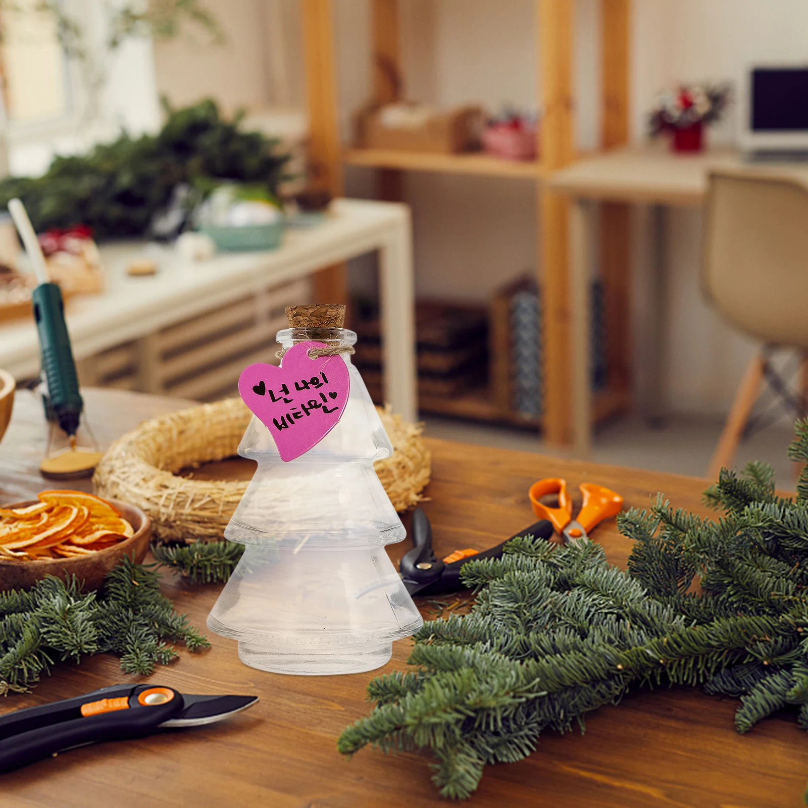 

5Pcs High Quality Glass Wishing Bottles Multi Purpose Corked Drift Bottles for Home Decor Transparent Drifting Bottle