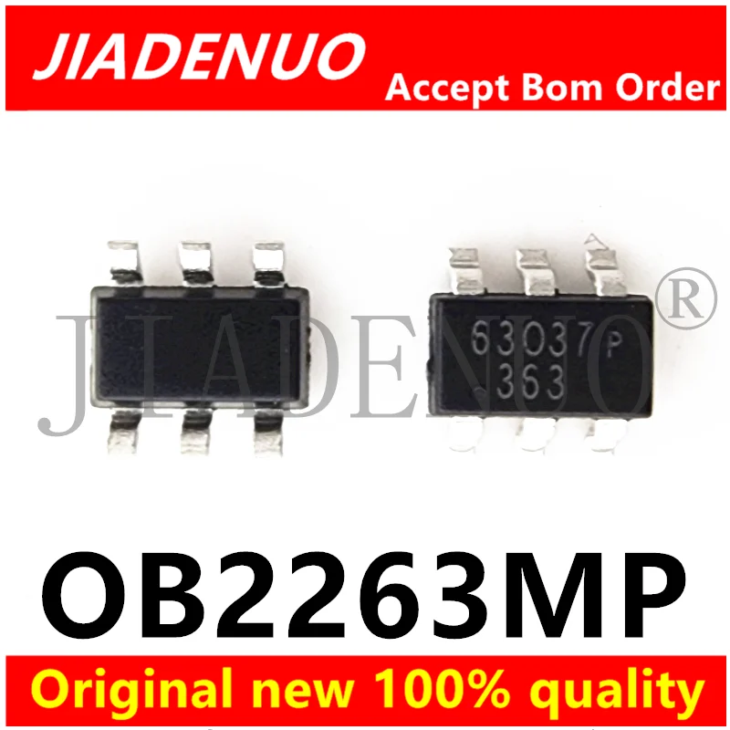 (10piece)100% New OB2263 0B2263 63*  OB2263MP 63 523 SOT23-6 Chipset