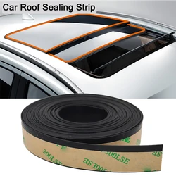 5m Car Roof Rubber Seal Strip Car Window Rubber Protector Weatherstrip Seal Noise Insulation Automobile Accessori Sealants