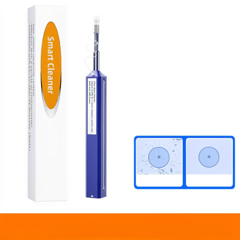 One Click Fiber Connector Cleaner For SC FC ST Interfaces Efficient Optical Maintenance Tool Professional Quality