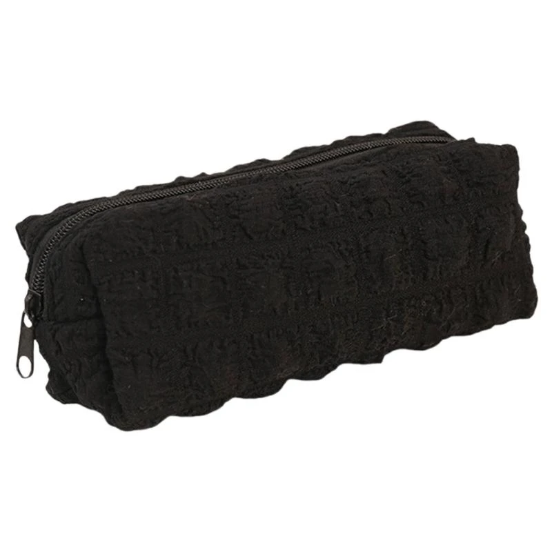 

Lovely Puff Pencil Case Large Capacity Stationery Bag Girls Makeup Bag Aesthetic Pen Bag School Office Supplies