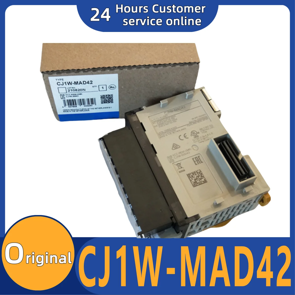 

Brand new original analog input/output unit module CJ1W-MAD42