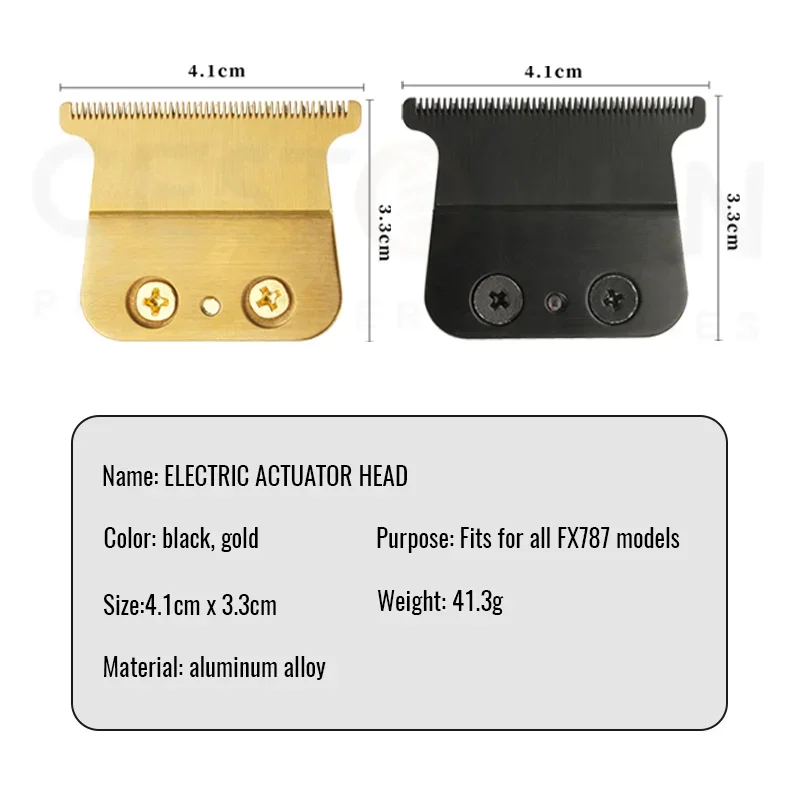 มืออาชีพใบมีดที่ตัดขนสำหรับ BABYLISS T rimmer ช่างทำผมร้านตัดผมผม T rimmer เปลี่ยนใบมีด FX870 FX707ตัด