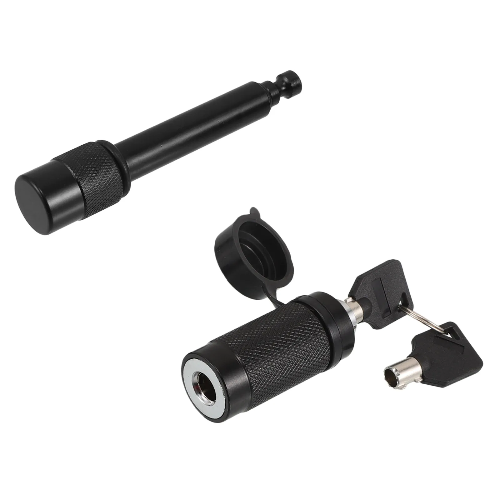 

Trailer Lock Anti-Theft Dumbbell Shaped Hitch Pin for Rv Boat Vehicle Security Tow Lock with Key High Strength Portable Storage