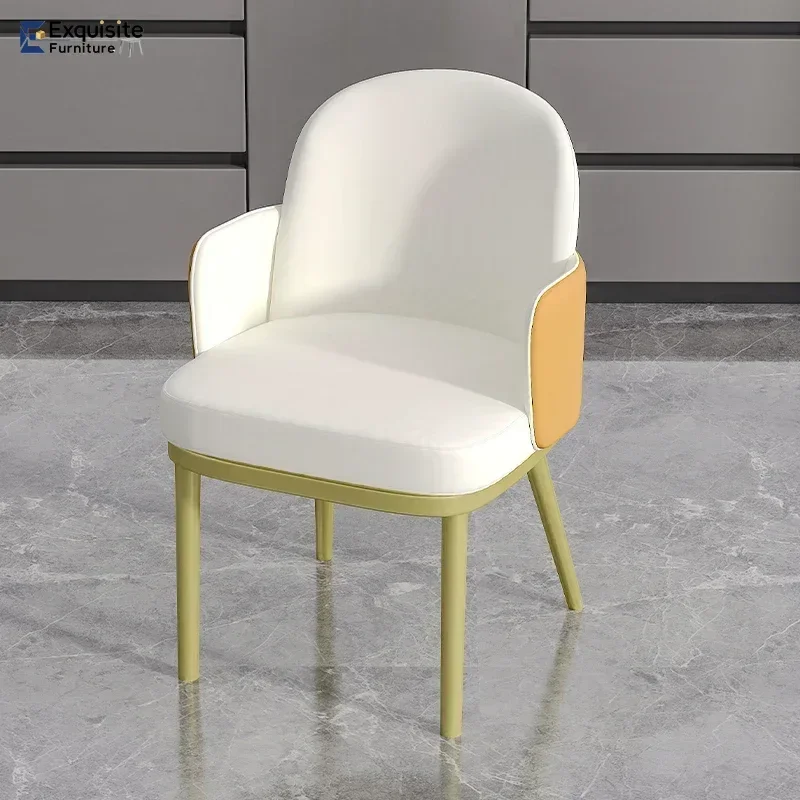 صالونات الفندق كرسي الطعام الحديث في الهواء الطلق صالة غرف الطعام كرسي فاخر حديقة سيديا سالا دا برانزو أثاث غرفة النوم