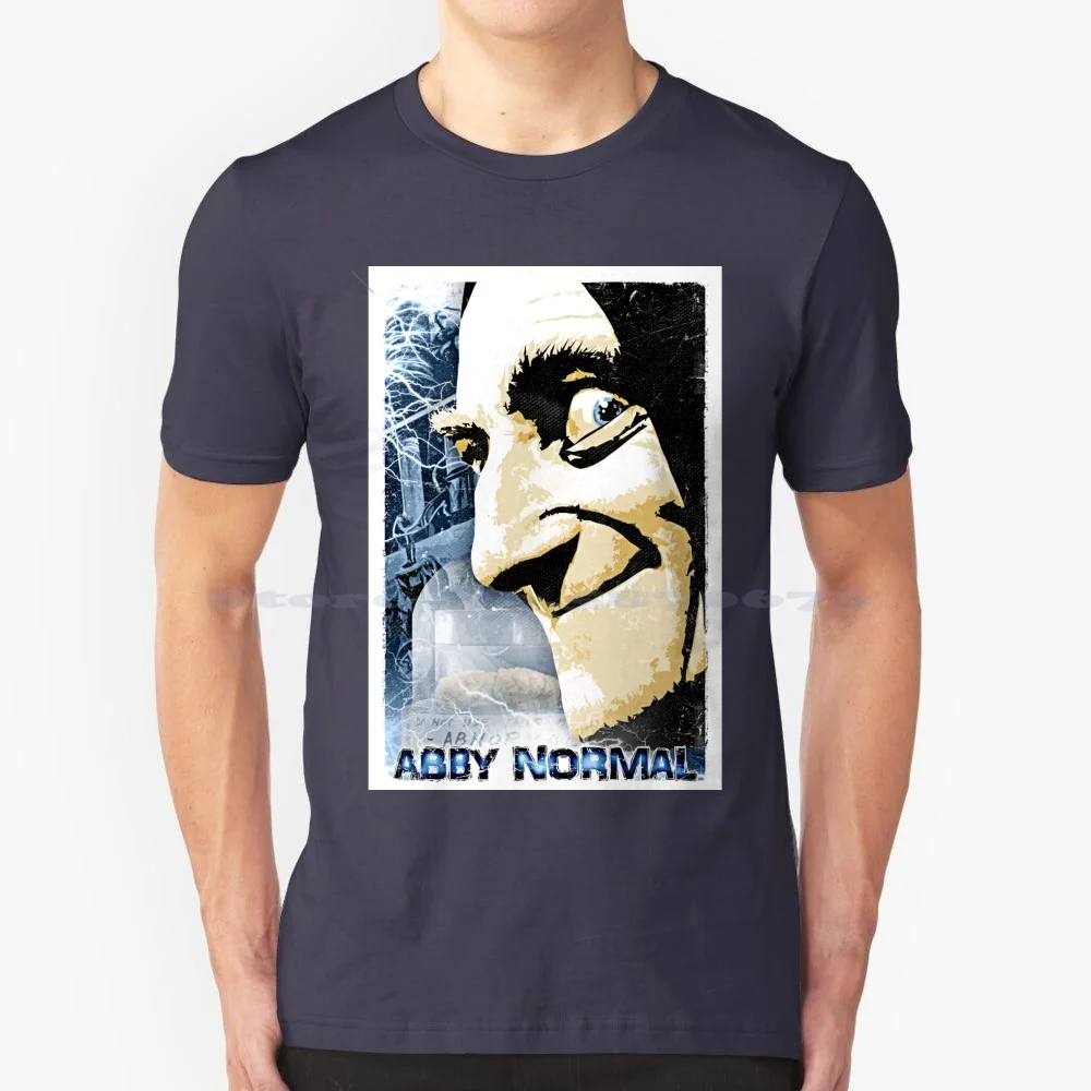 Abby Normal. Young Frankenstein. Eyegor. Igor. Eyegore. T Shirt 100% Cotton Tee Young Frankenstein Eyegore Igor Movie Mel Marty