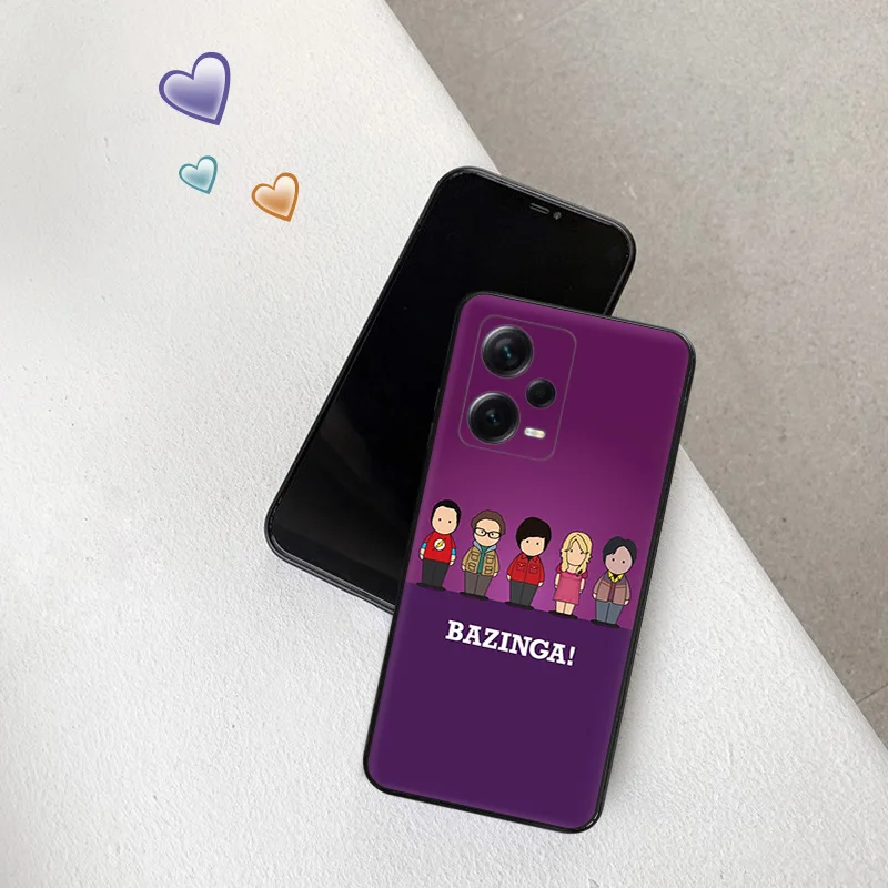 Silicone Soft Phone Case for Redmi Note 13 Pro 4G 5G 12 12c 13c Note12 Xiaomi 12t 12x 13Lite 12Lite The Big Bang Theory Cover image 2