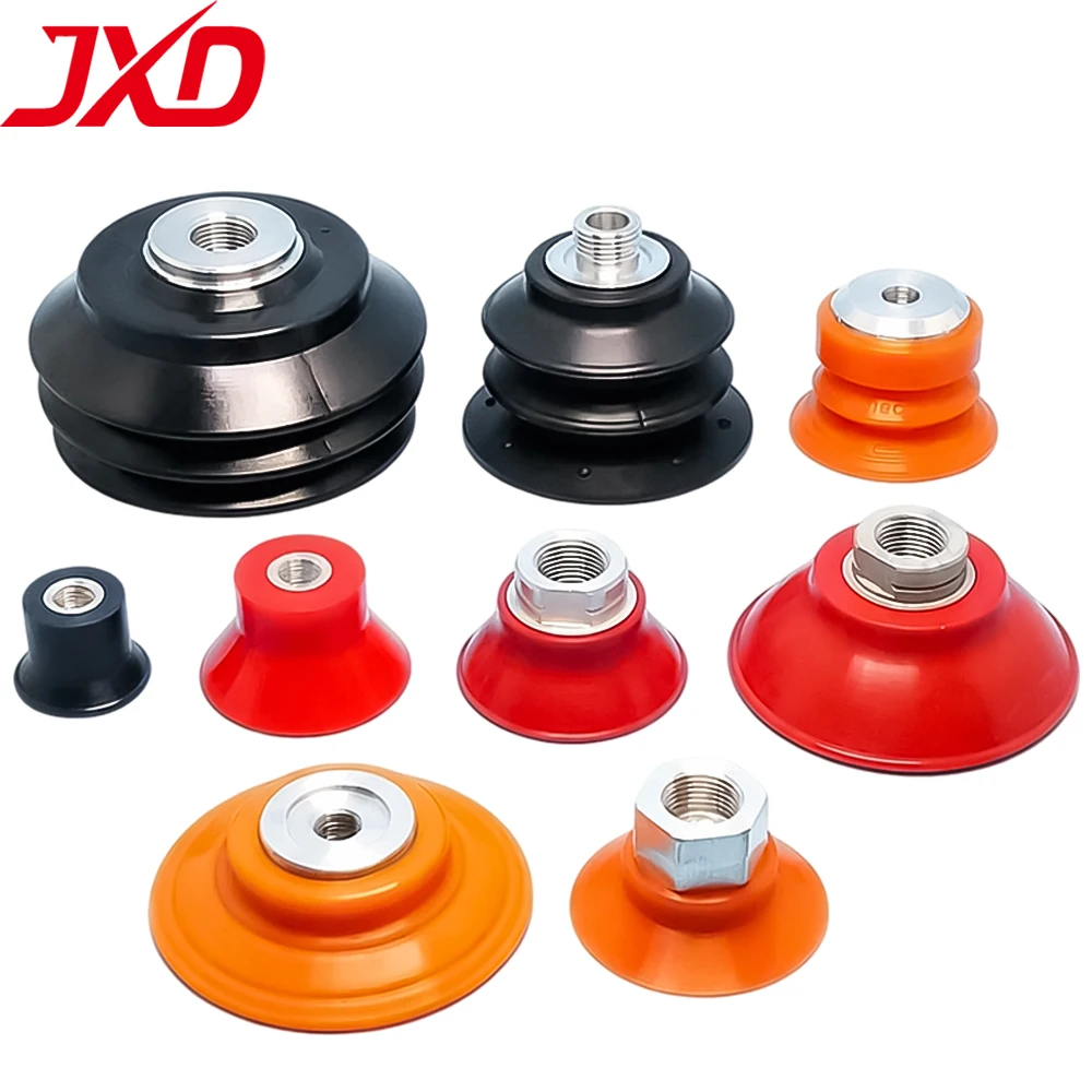 JXD CHELIC Anti-static Industrial Pneamatic Vacuum Suction Cups PA-100 PB-75-G1/2