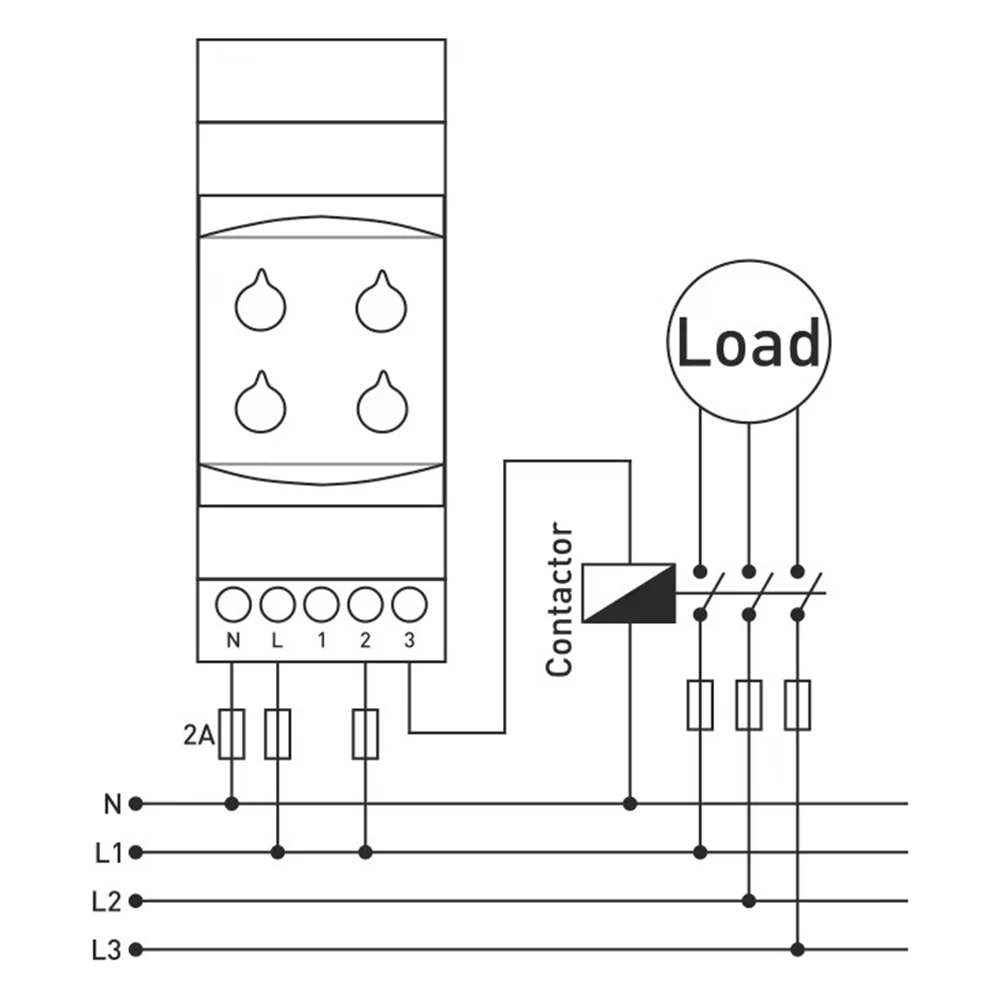 

For DIN Rail Installation 220V AC Relay AC Voltage Protection Relay Undervoltage Relay Over Under Voltage High 230-300V OFF