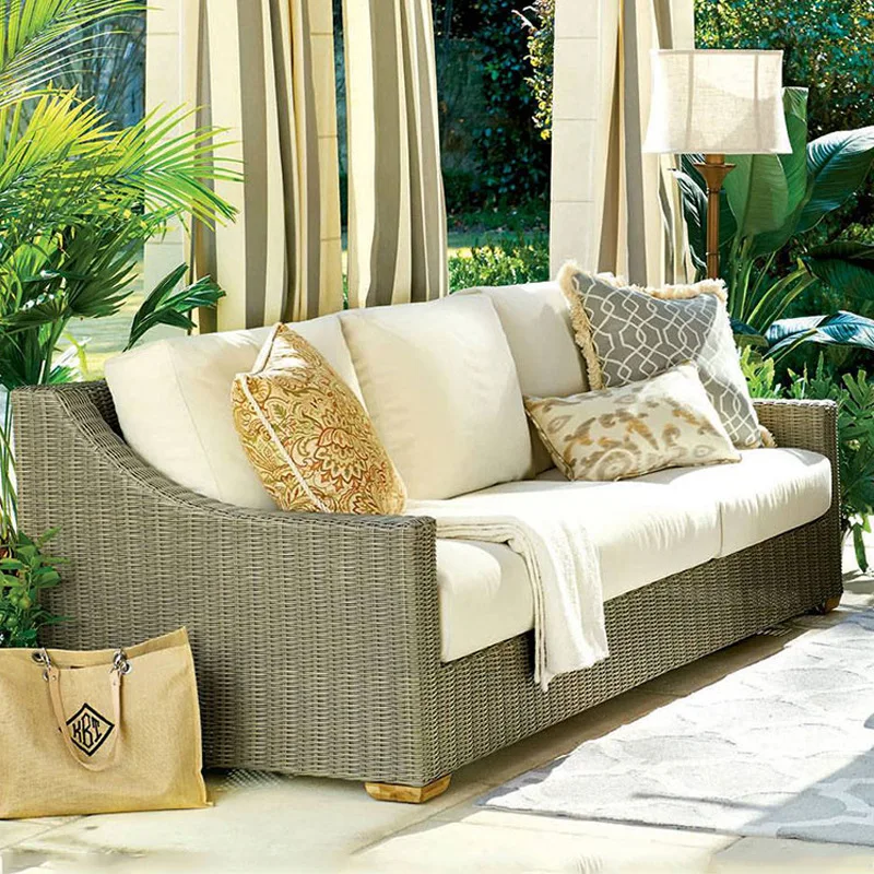 Outdoor Sofa, Leisure, Rattan Sofa, Outdoor Courtyard, Bar, Villa, Villa, Scenic Area, Public Places, Rattan Furniture