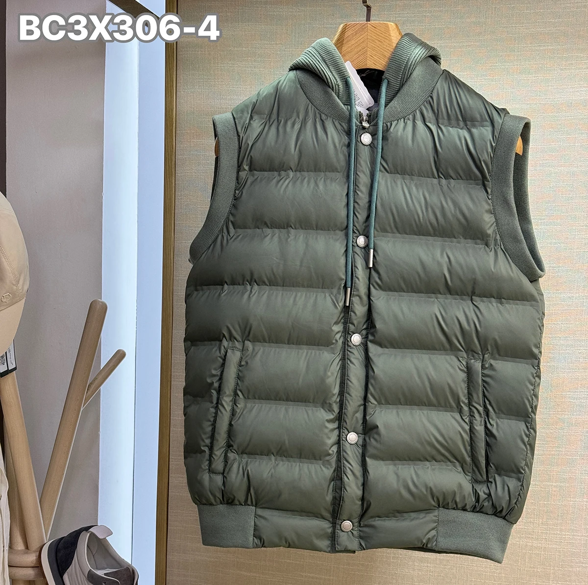 BILLIONAIRE BLKA CPTG Vest Cotton men 2025 Autumn Winter Thick New keep warm light comfortable big size M-4XL high quality Coat