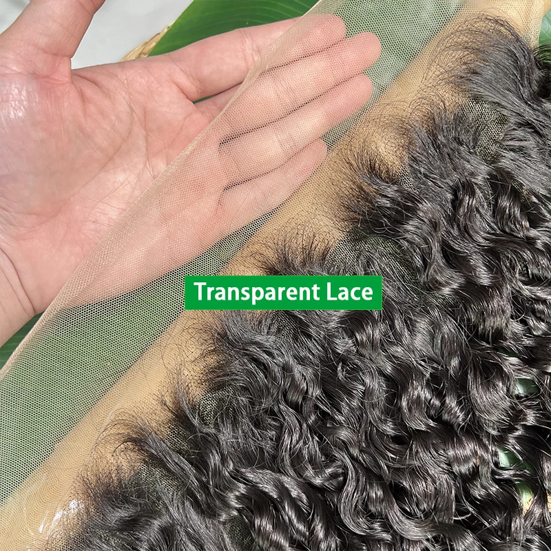 버마산 곱슬머리 5X5 투명 레이스 클로저, 100% 인모, 13x4 레이스 프론탈 스위스 레이스, 프리 플러킹 처리된 인비저블 멜트 스킨