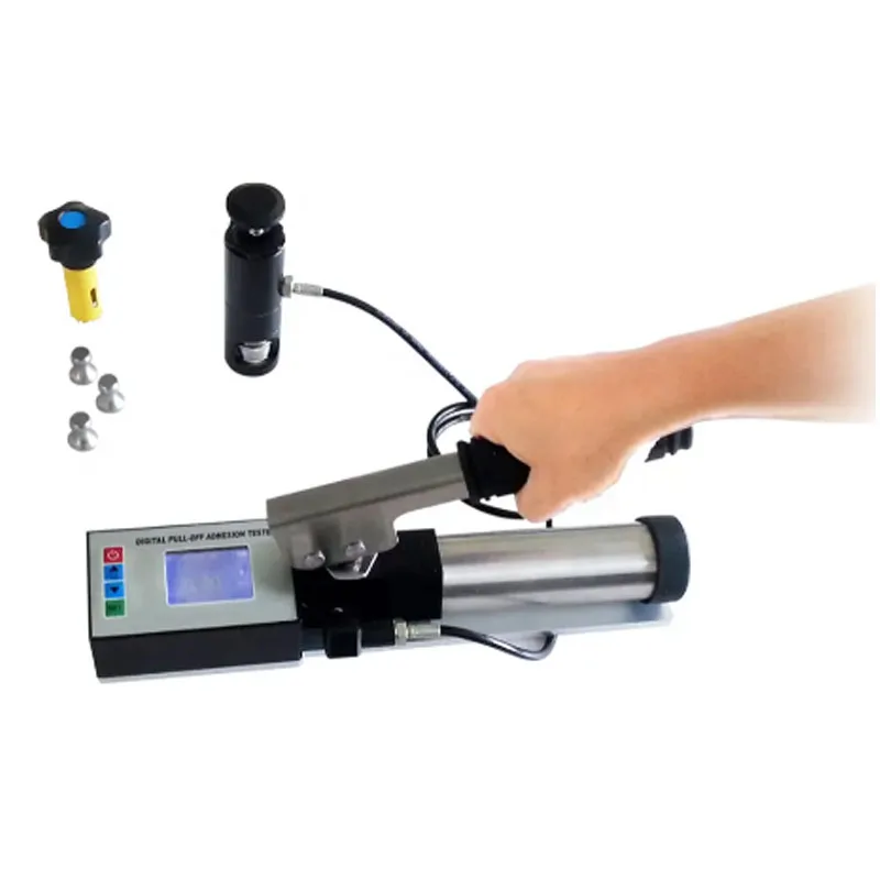 Digital pull-off adhesion tester