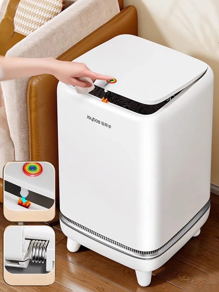 

Роскошный кухонный мусорный бак большой емкости с крышкой, автоматические мусорные баки для кухни, 12 л, бытовой мусорный шкаф, принадлежности для ванной комнаты