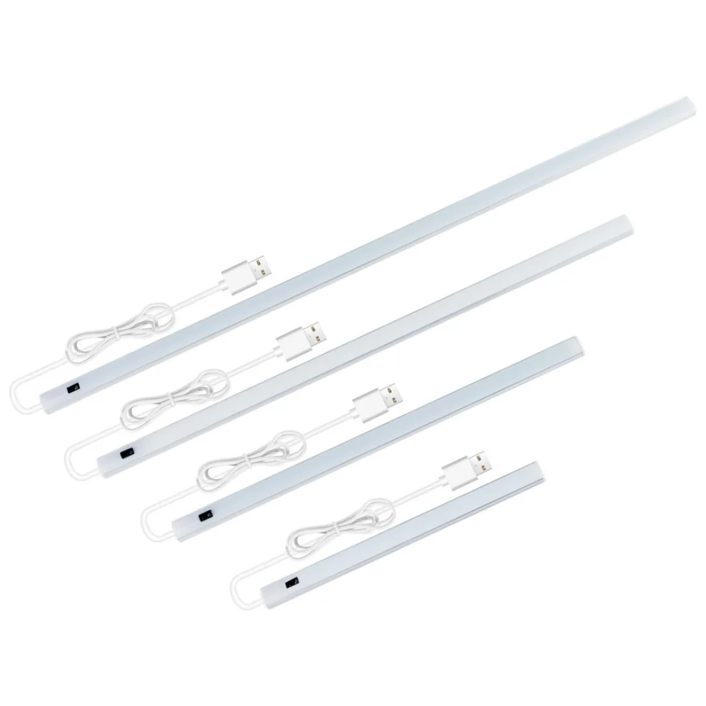 12V USB LED Strip Desk Lamp Hand Sweep Switch Motion Sensor Table Lamp 20/30/50cm Children Room LED Under Cabinet Kitchen Lights