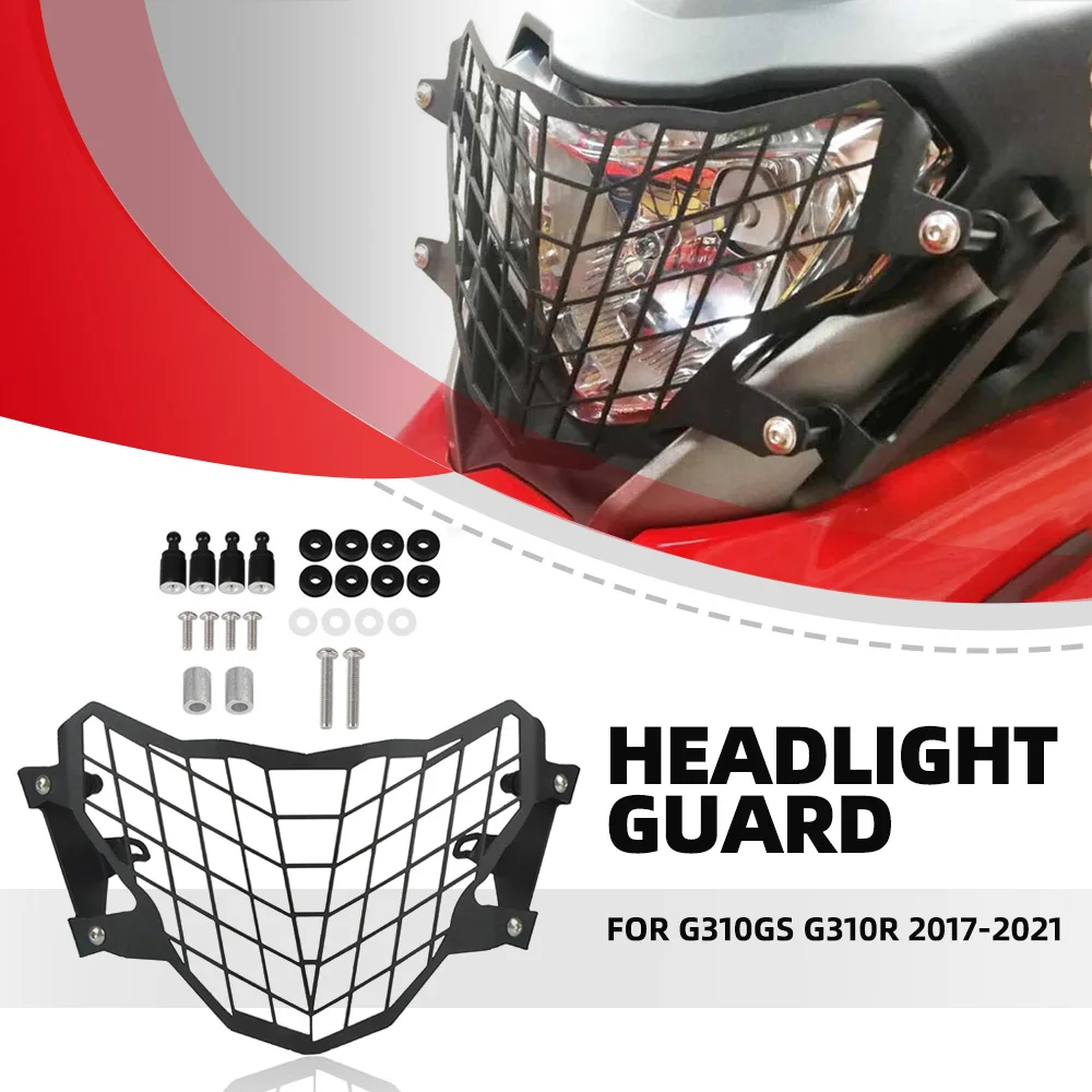

Motorcycle Accessories FOR BMW G310GS G310R 2017 2018 2019 2020 2021 Stainless Steel Headlight Protector Cover Grill G310 GS