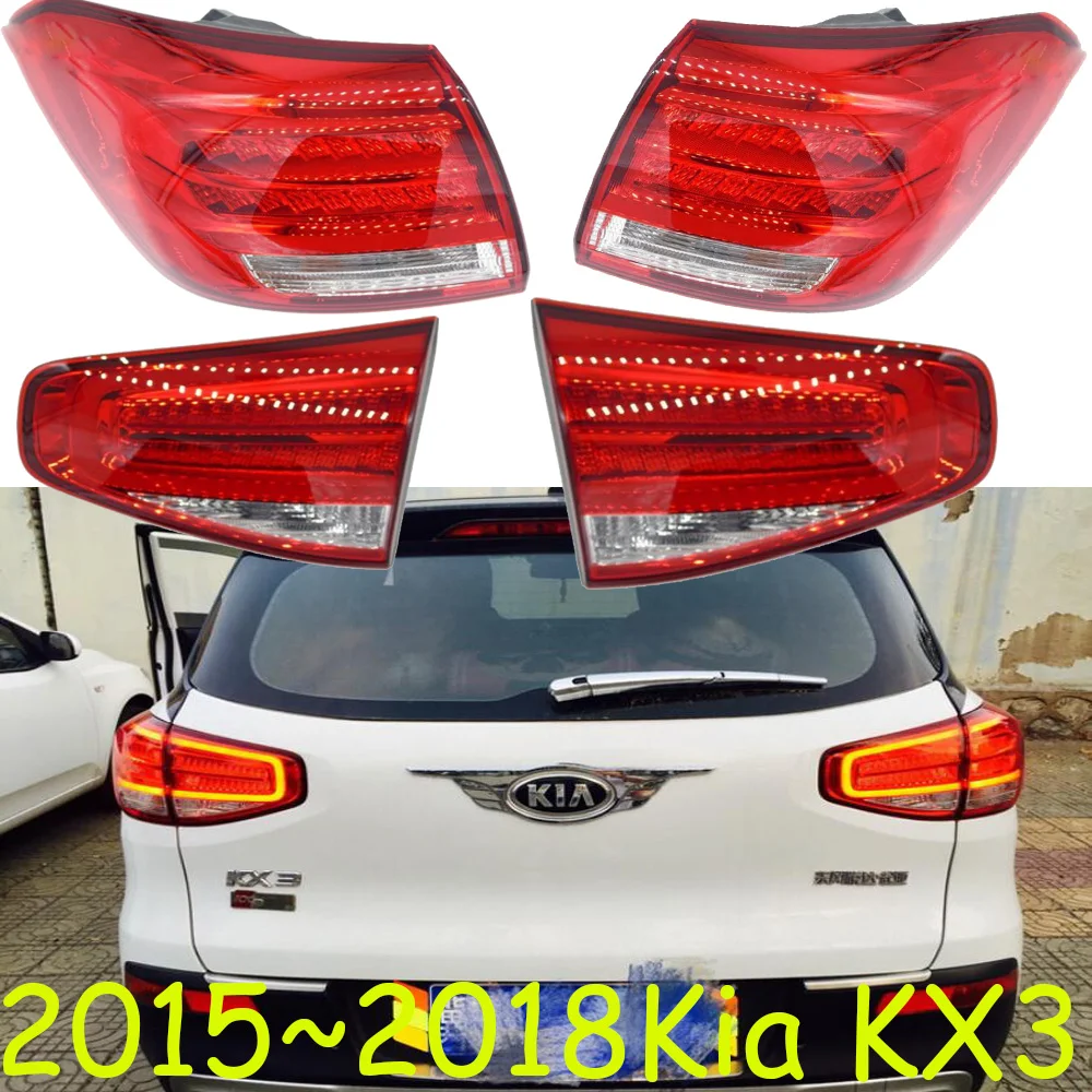 

1pcs car bumper tail light for Kia KX3 Sportage taillight Taillamp 2015~2019y car accessories for Kia kx3 sportage fog lamp