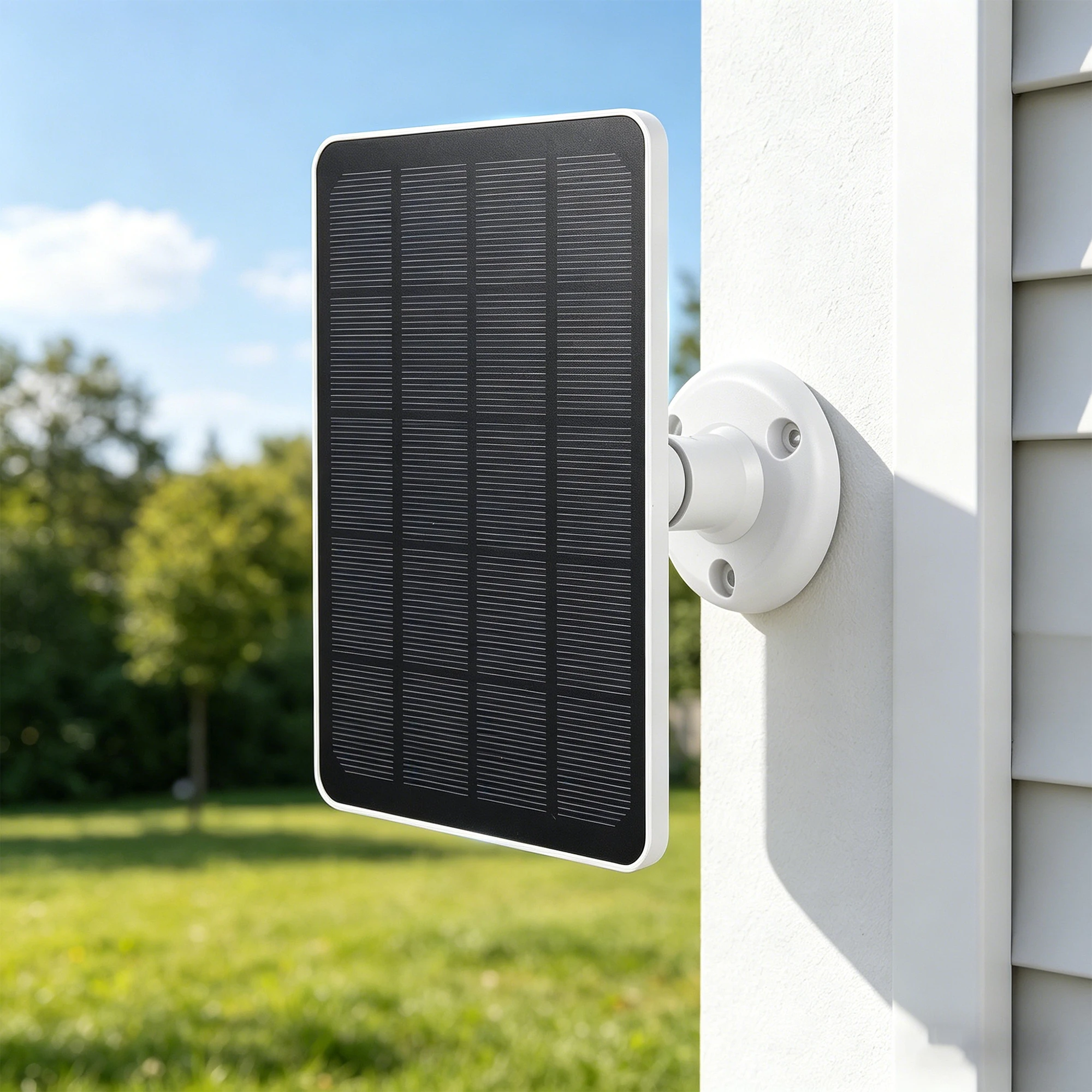 10W Solarpanel-Ladegerät für Kamera Arlo Pro 3/4/Ultra/2 Flutlicht, Kamera-Solarzellen-Kit 24 Stunden ununterbrochene Stromversorgung