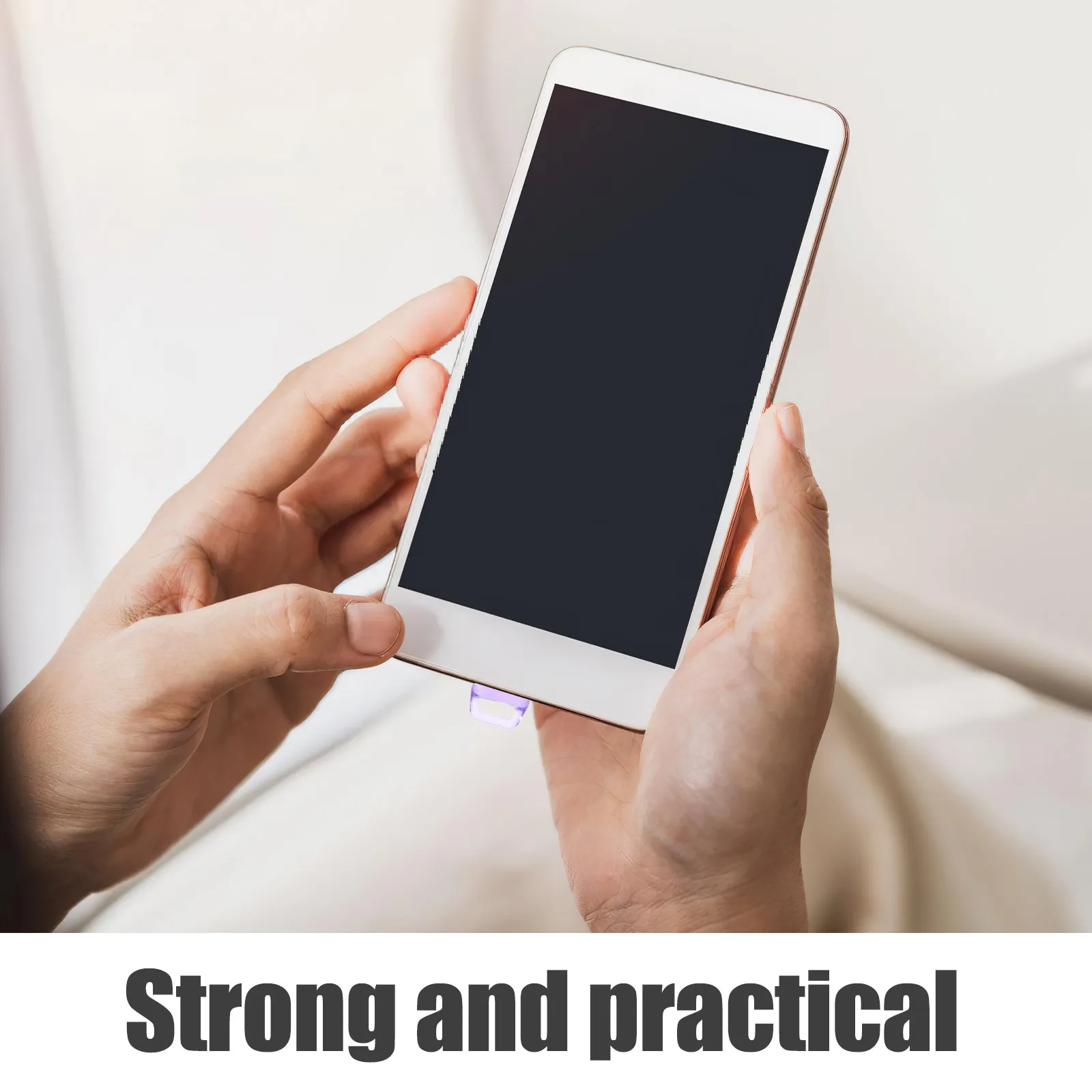 

40 PCS Charging Port Dust Plug for Mobile Phone Cellphone Anti-dust Plugs Type Caps Plug PVC Cellphone Anti-dust Plugs for Cap