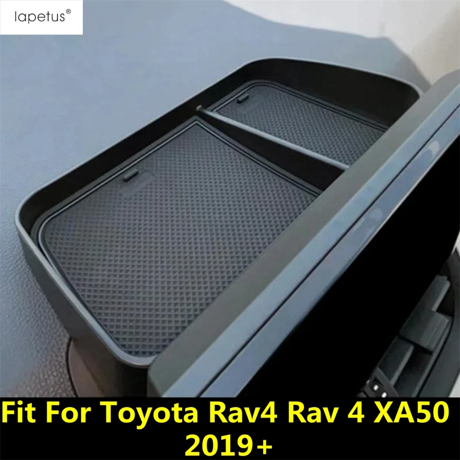 

Car Dashboard Storage Box Behind Screen Instrument Container Plastic Accessories Interior For Toyota Rav4 Rav 4 XA50 2019 - 2024