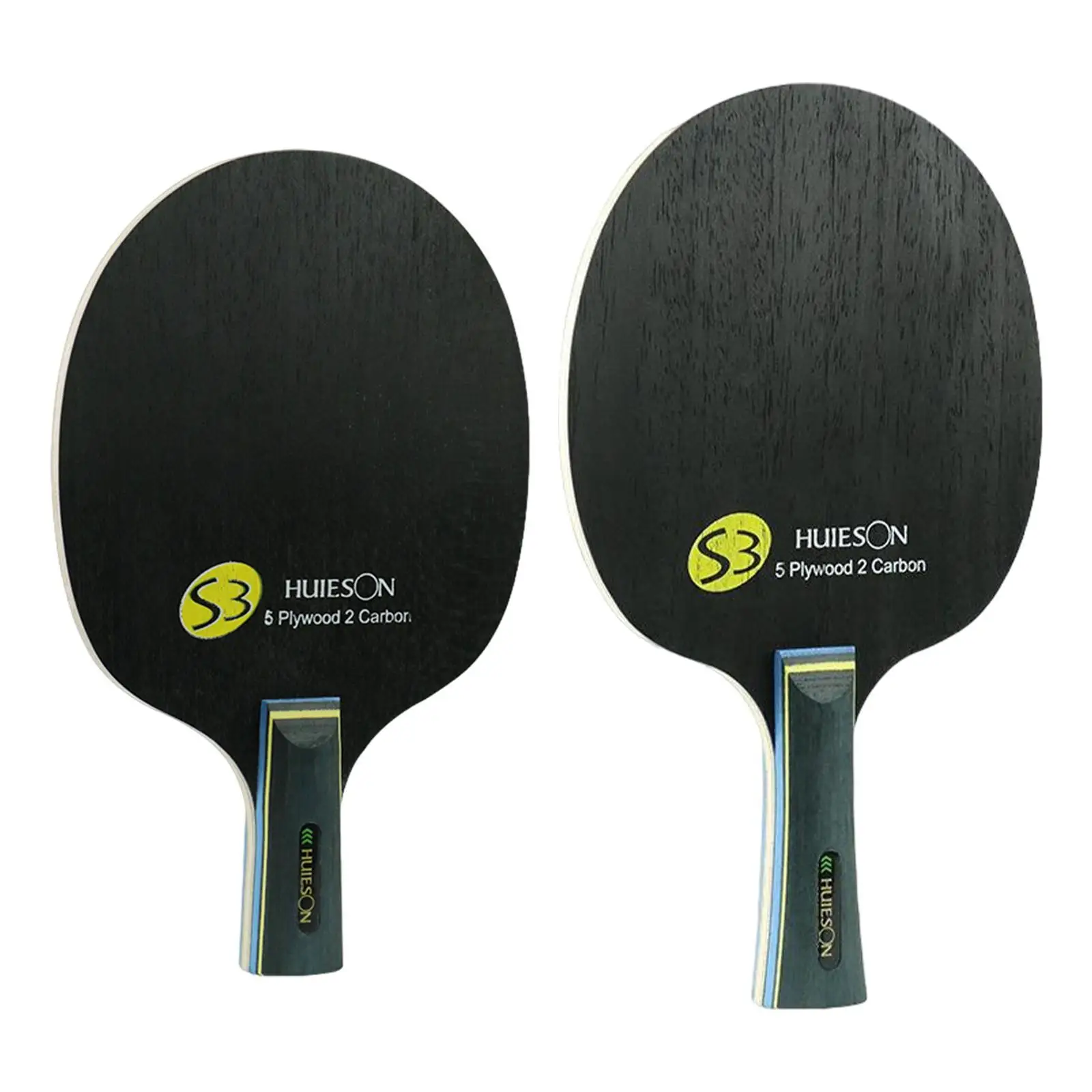 Table Tennis Blade Base Plate Absorb Sweat Handle Ping Pong Paddle Blade Wood for Beginners Indoor Outdoor Casual Playing