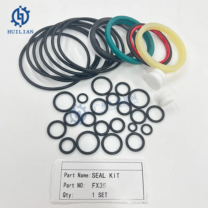 

902307-920010 Hydraulic Seal Kits Hydraulic Breaker Hammer Seal Kit for FX35 FX55 FX25 FX 45 and More Models