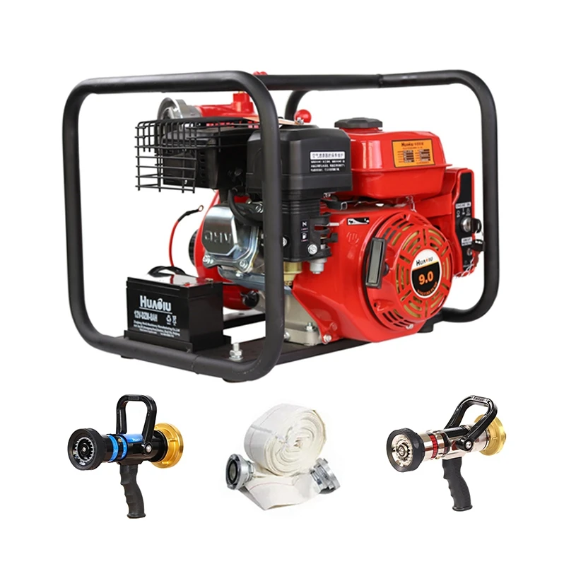 Quality fire emergency equipment small portable firefighter centrifugal water pump